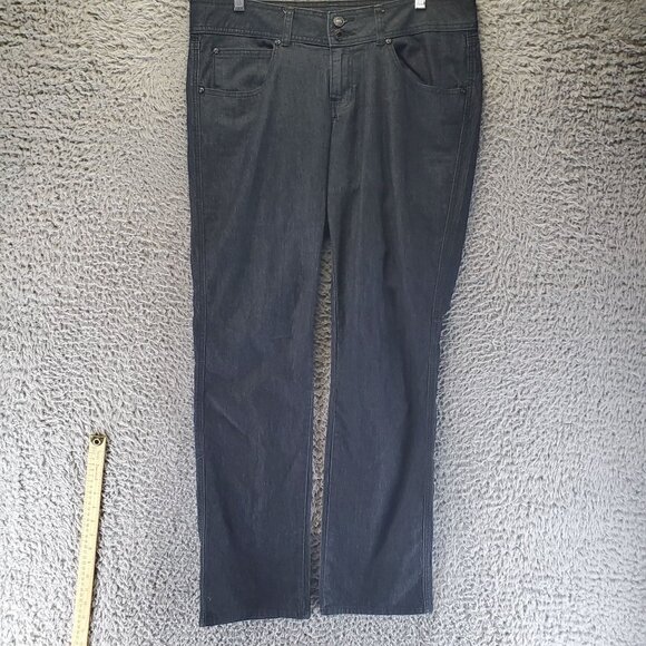 A.N.A Jeans Women’s Size 12 Blue Modern Fit Mid-Rise Stretch Denim Straight Leg - Picture 1 of 14